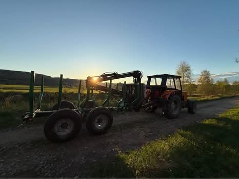 Ursus c360 4x4 z przyczepa leśna 2250 faofar