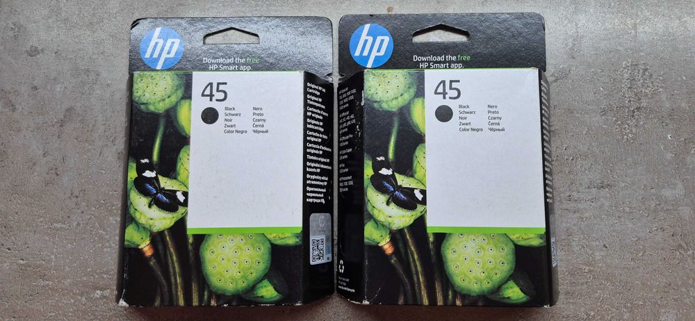 Nowy oryginalny tusz HP 45  51645AE OCT 2026