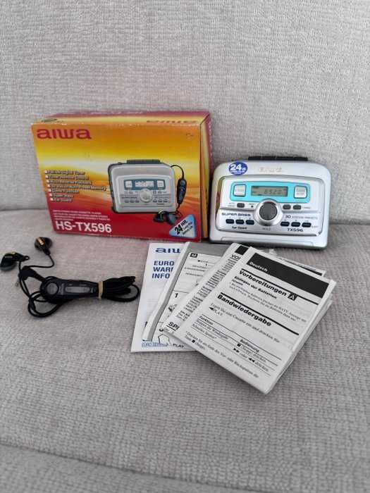 Aiwa - HS -TX596 Walkman - Sterio Radio cassete player