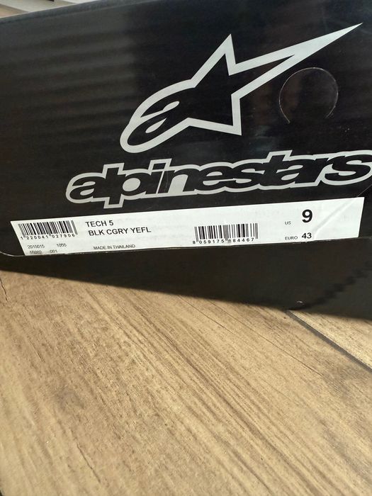 Мотоботи alpinestars tech5