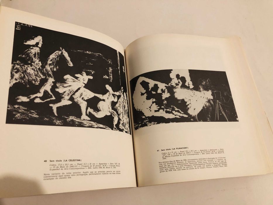 Picasso 77 gravuras - Catálogo Exposição F. Calouste Gulbenkian 1982