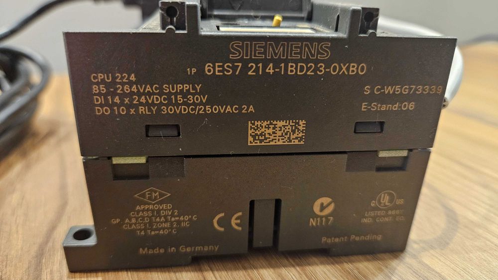 PLC Siemens Simatic S7-200 + kabel PPI Multi-Master