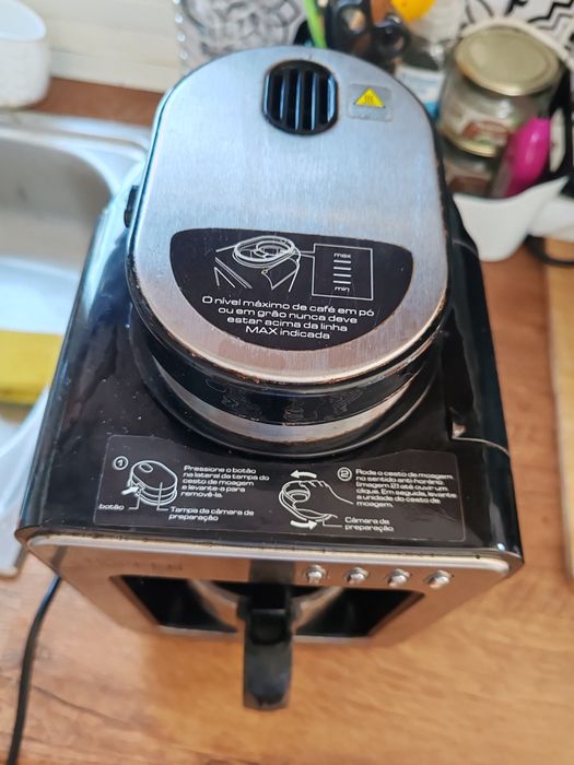 Máquina de café Grãos