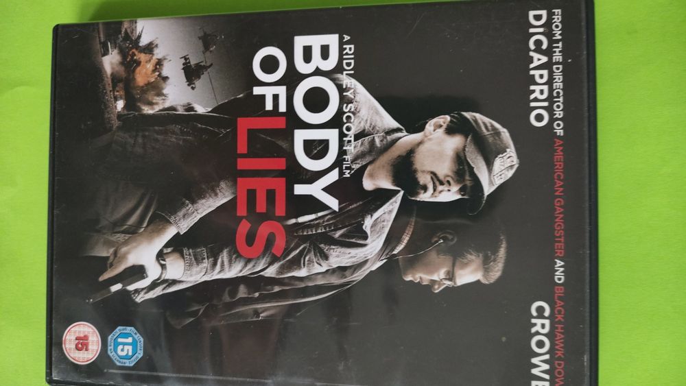 Body of  lies  Leonardo DiCaprio Russell Crowe j.angielski