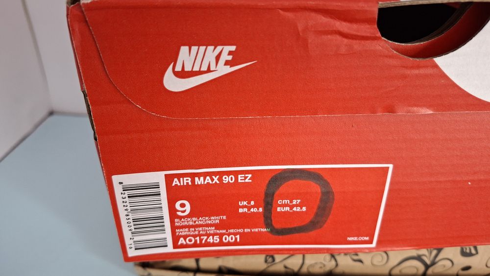 Buty nowe sportowe Nike Air Max 90 EZ rozmiar 42.5