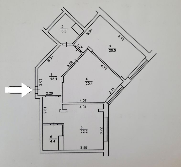 2-комнатная квартира по адресу (площадь 85 м²) - Atlanta.ua - фото 20