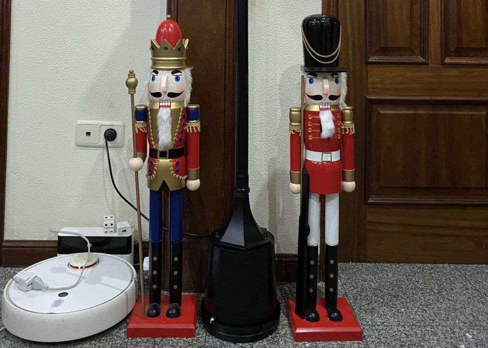 Soldados quebra nozes de natal