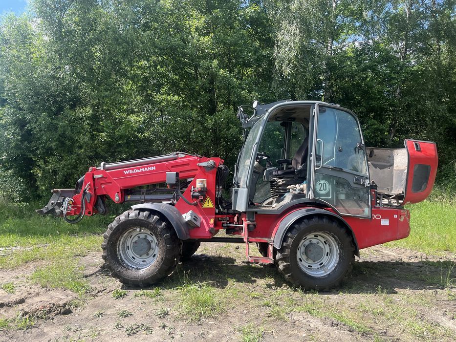 Weidemann 3070 cx80 weidemann schaffer ładowarka przegubowa teleskopowa