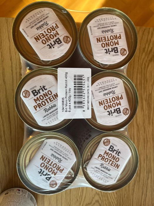 Brit dla psa mono proteintowa karma z królika