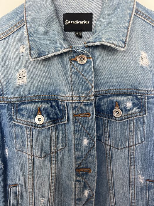 Blusao de ganga Stradivarius