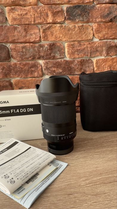 SIGMA 35mm F1.4 DG DN Art para Sony E