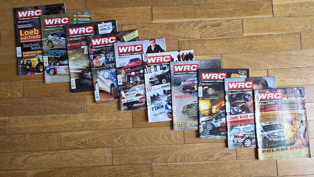 WRC magazyn 2012 rok 10 sztuk