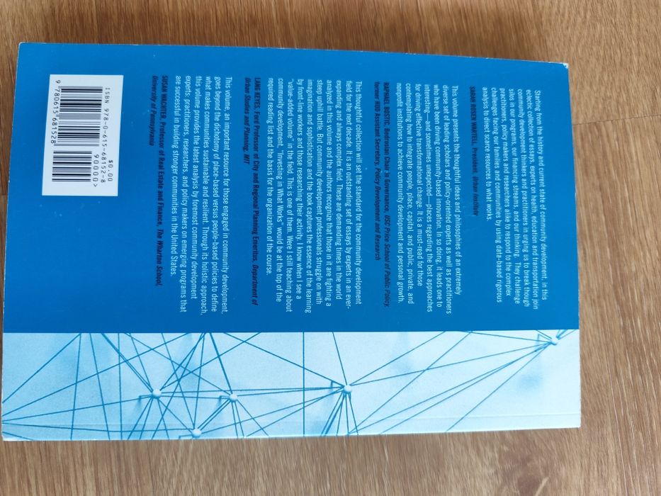 Investing in what works for americas communities