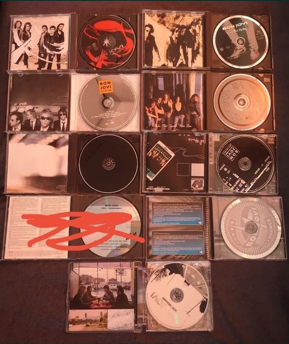 Bon jovi kolekcjia 8 płyt cd