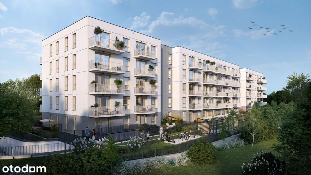 3-pokojowe mieszkanie 55m2 + balkon