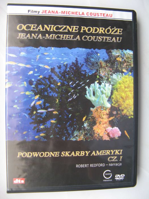 Filmy przyrodnicze komplet 30 DVD Cousteau Nigel Marven kina Imax/Nowe