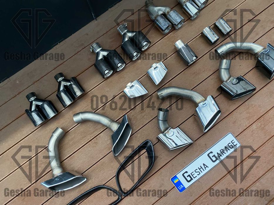 Насадка глушытеля глушника BMW БМВ E70 E71 F10 F11 F15 G30 G31 новые