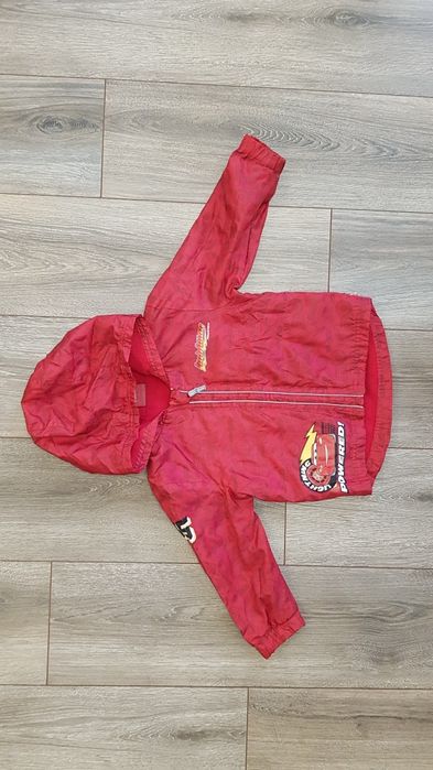 Демисезонная куртка деми курточка ветровка вiтровка на флисе Тачки