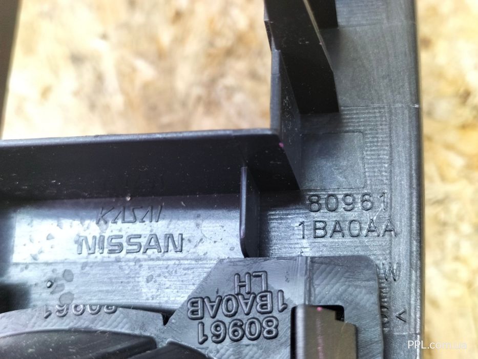 Infiniti EX 07-13 EX35 накладка кнопок стеклоподъемника передняя левая