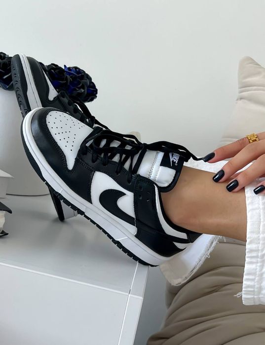 36-45 р кросівки Nike SB Dunk Panda black white
