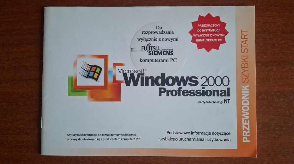 Instrukcja do Windows 2000 Professional