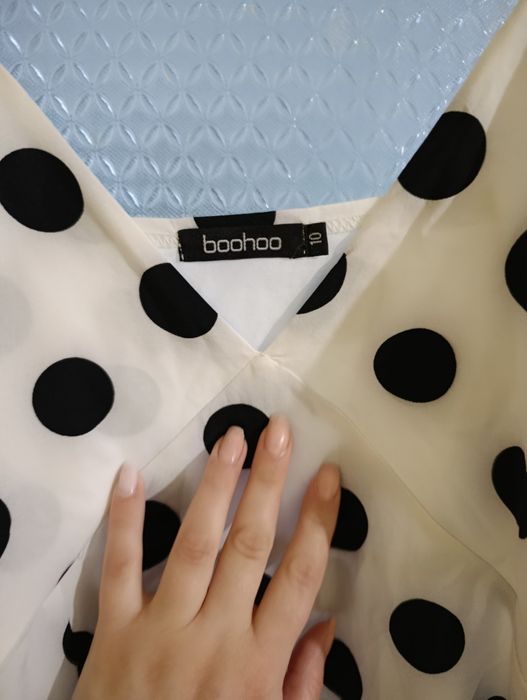 Сарафан з розрізом у стилі бохо та ретро