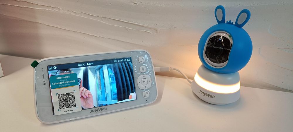 Видеоняня CZEview BM6 (BM2 PRO), 2К, WiFi, 360°, датч. звука, движения