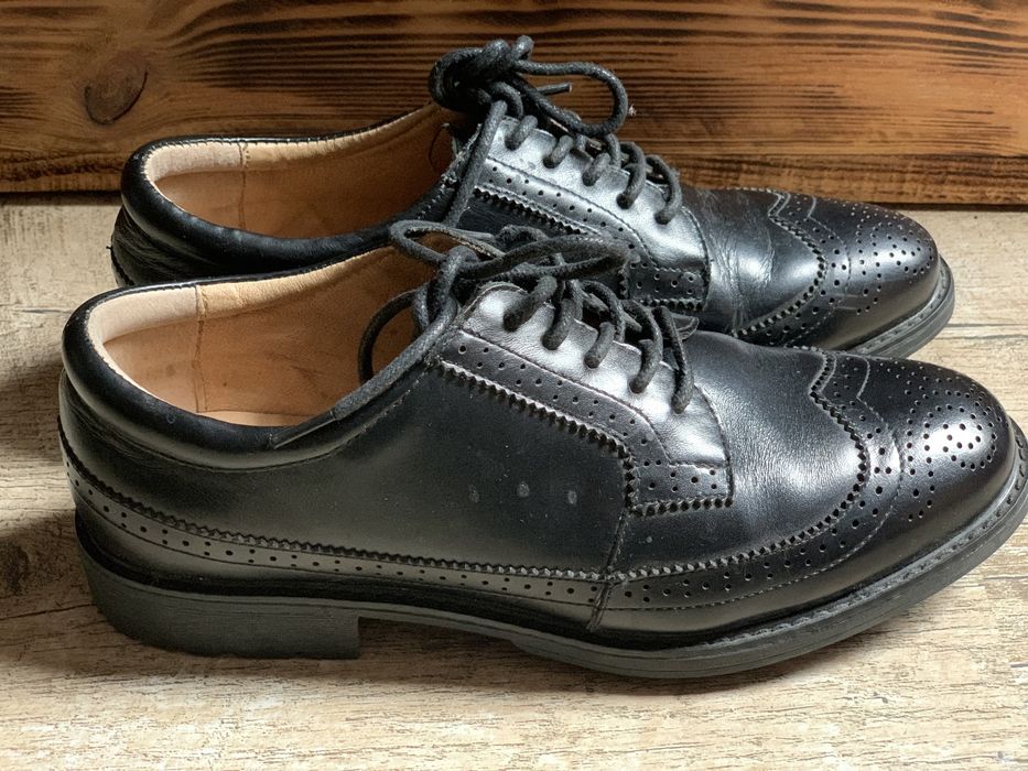 Buty skórzane, super