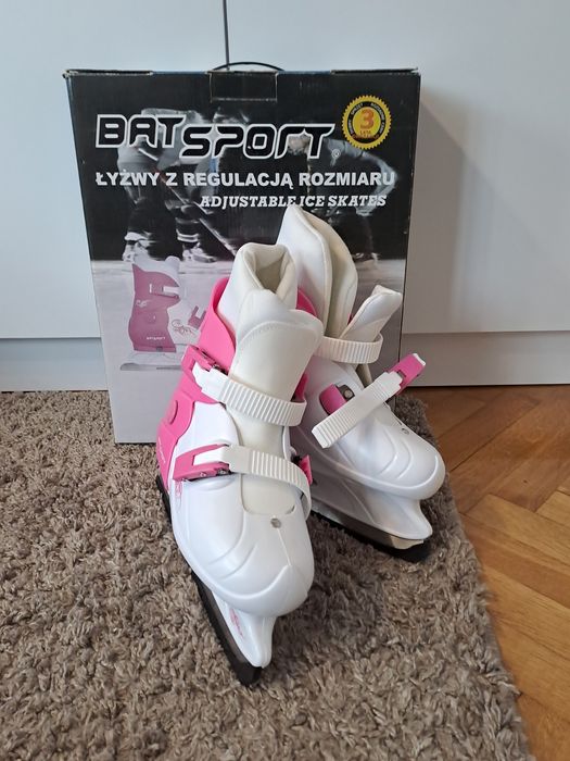 Łyżwy damskie/dziecięce L 37-40 Batsport