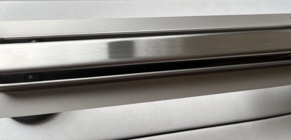 Odpływ liniowy Slim Stal szczotkowana 60/70 cm