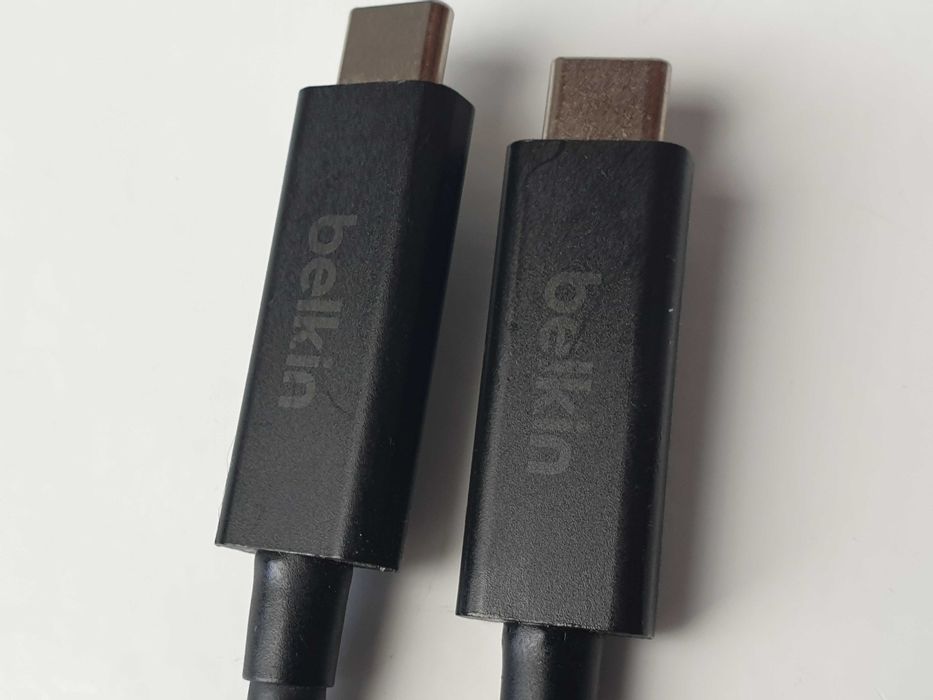 Кабель USB Type-C -USB C Belkin F2CD085bt1M 100W Thunderbolt 4 40Gbps 1м