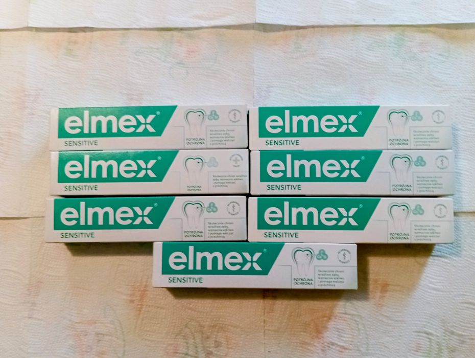 Elmex Sensitive Pasta do Zębów 75ml 7 szt.