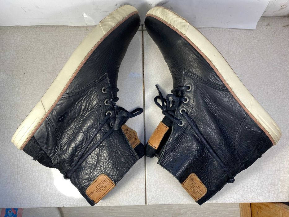 Bull Boxer мужские зимние кожаные кеды ботинки 43 р 27 см