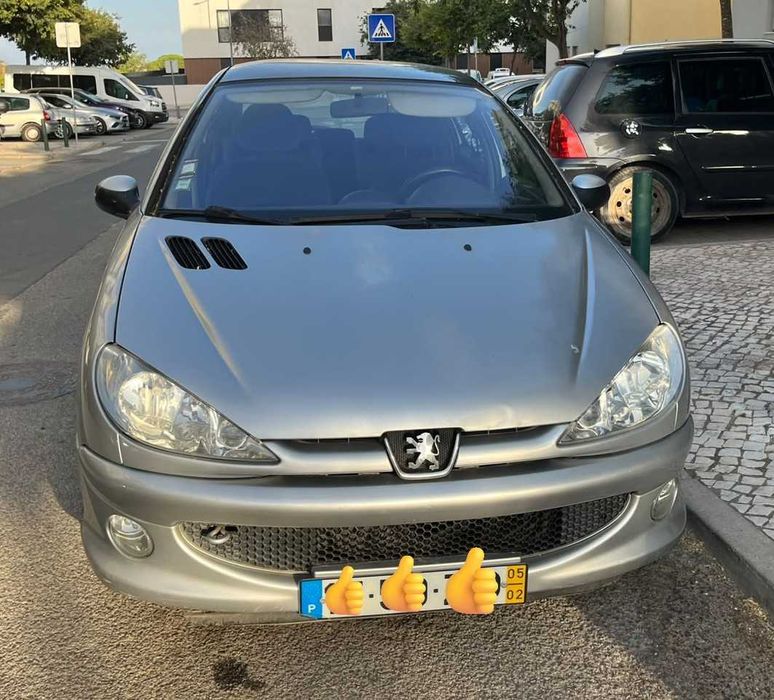 Peugeot 206 Black & Silver 1.1 Gasolina — 2005