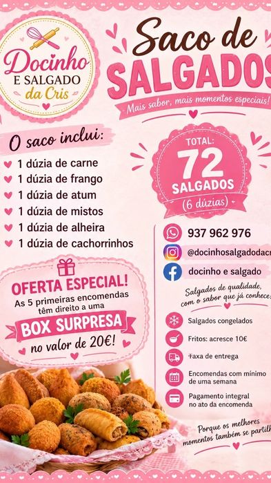 Pack  de Rissóis