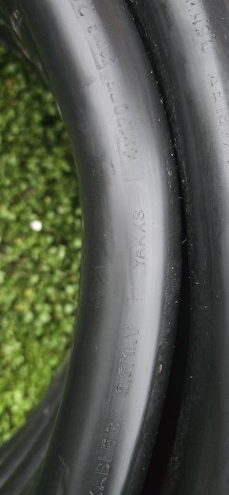 Kabel YAKXS 4x120 o długości 42 metry.