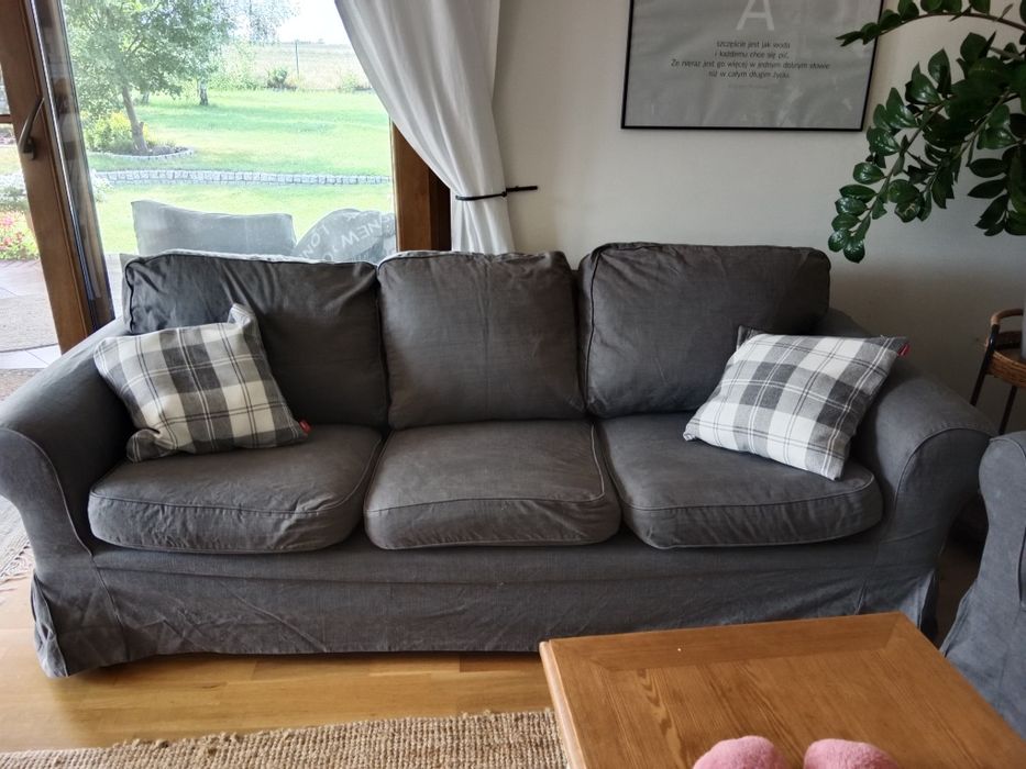 Pokrowiec na sofę Ektorp  3 osobowa.