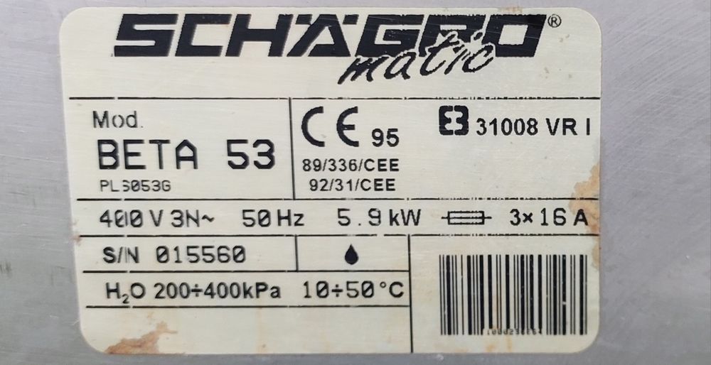 Zmywarka przemysłowa