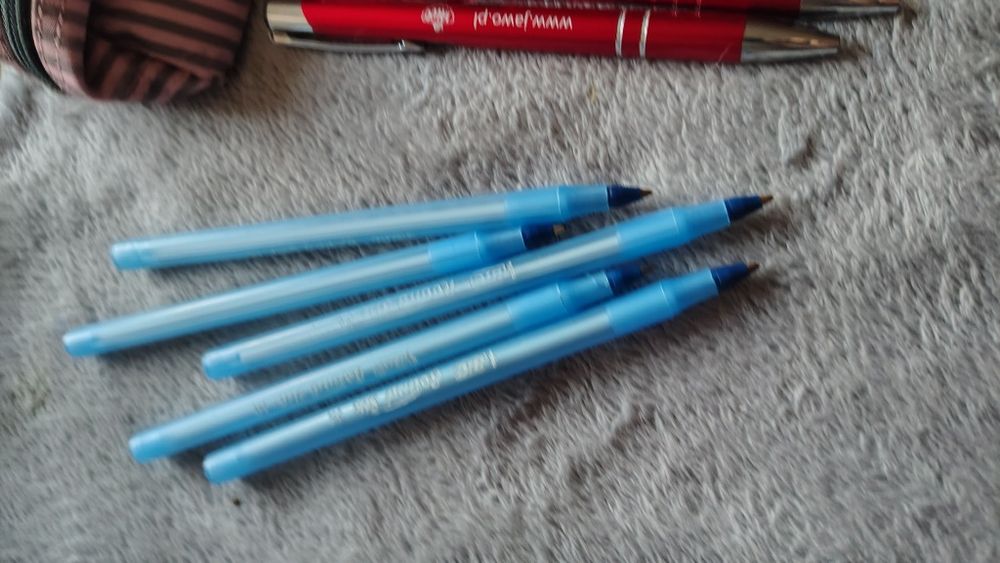 Zestaw długopisów