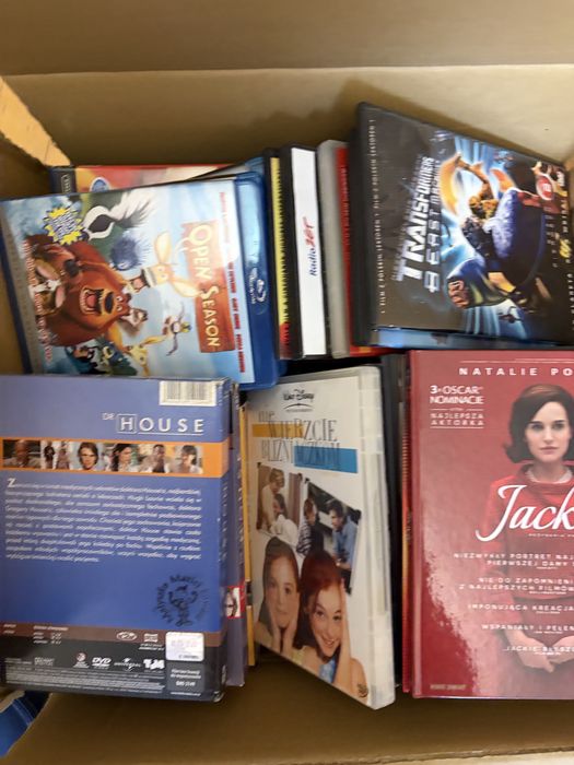 Kolekcja VHS dvd blue ray