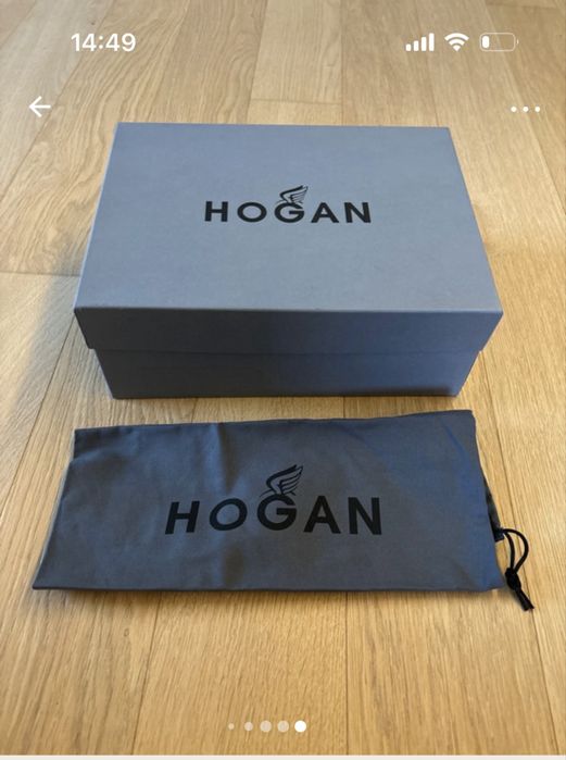 Hogan buty  sneakersy damskie biale 39 stan idealny