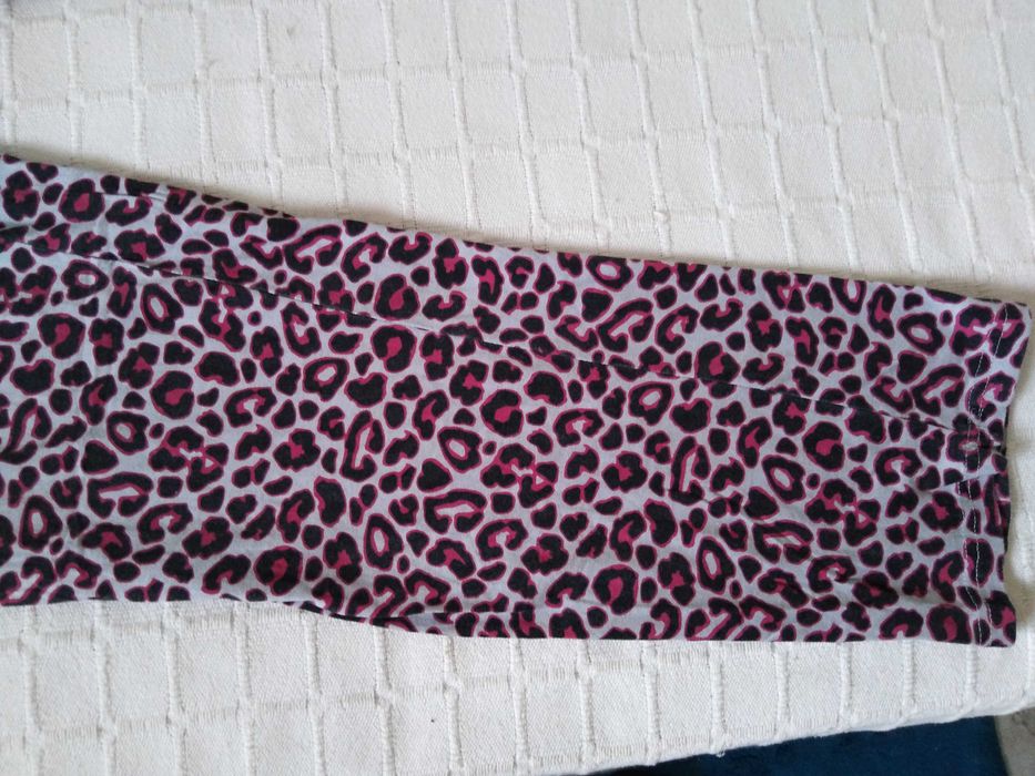 Calças Padrão Leopardo Malu M