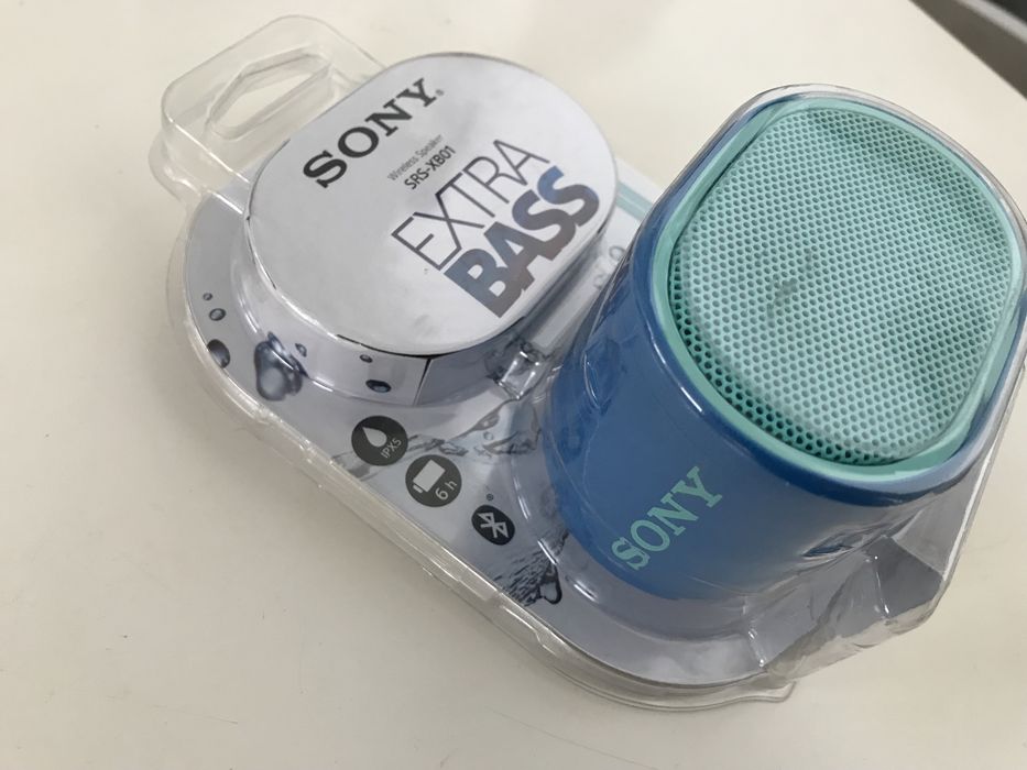 Coluna Portátil SONY SRS-XB01 Azul