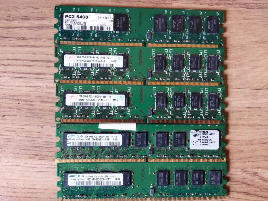 Memorias DDR2 Torre