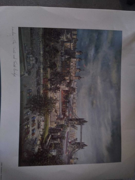 Gravura inglesa original