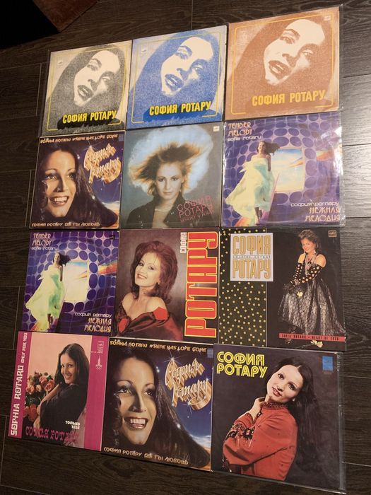 Виниловые пластинки София Ротару лот 37 шт.