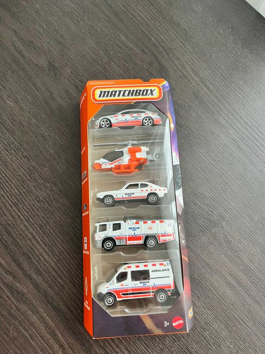 Matchbox Rescue Set Ratowniztwo Medyczne