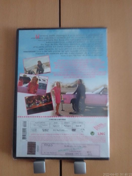 Dvd SELADO Elvis Deu de Fuga Filme Joel Zwick Kim Basinger Jon Corbett