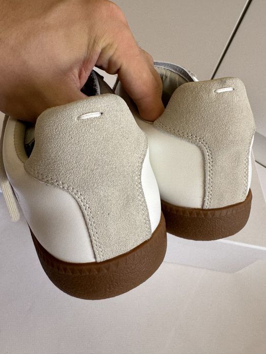 кеды Maison Margiela Gats mm6 white с balenciaga alyx  rick