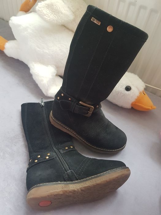 Buty zimowe elefanten kozaki skórzane gore tex 27